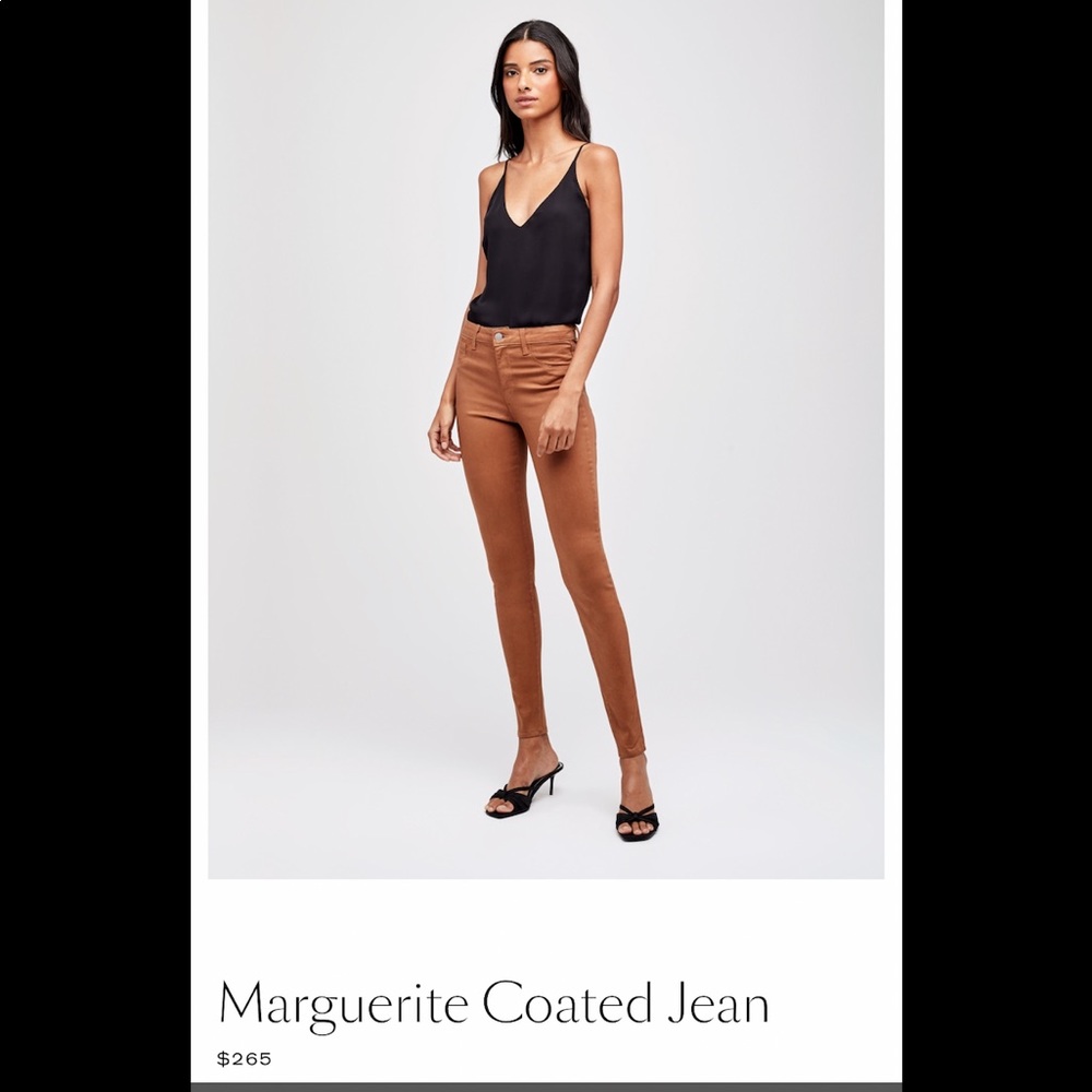L’AGENCE Marguerite Coated Jean